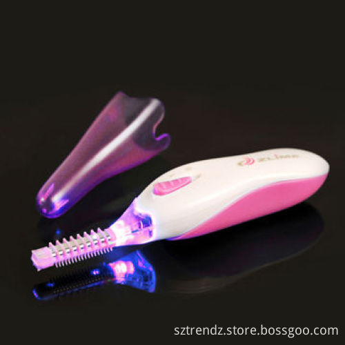 Electric Eyelash Curler with Demountable Comb and Heat, Keeps Long Lasting Eyelash Curl